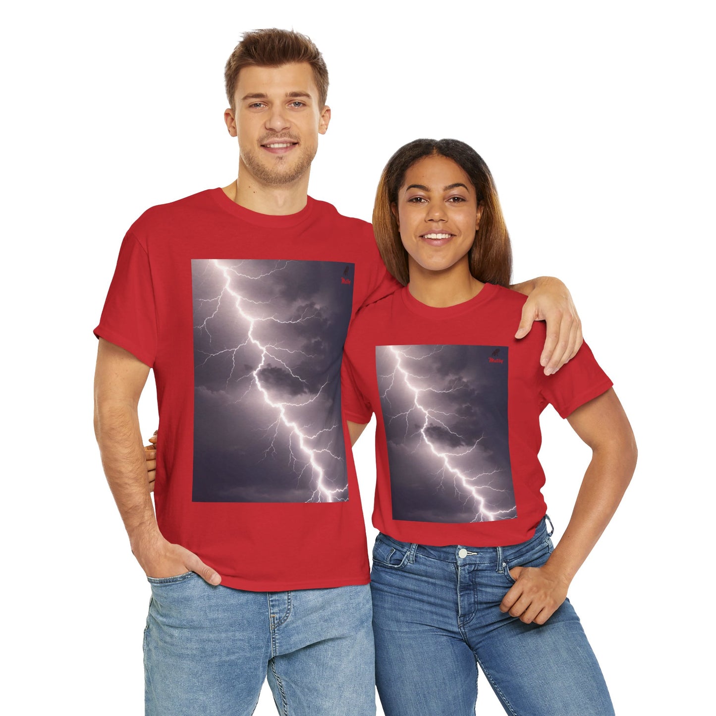 Lightning Style Unisex Heavy Cotton Tee