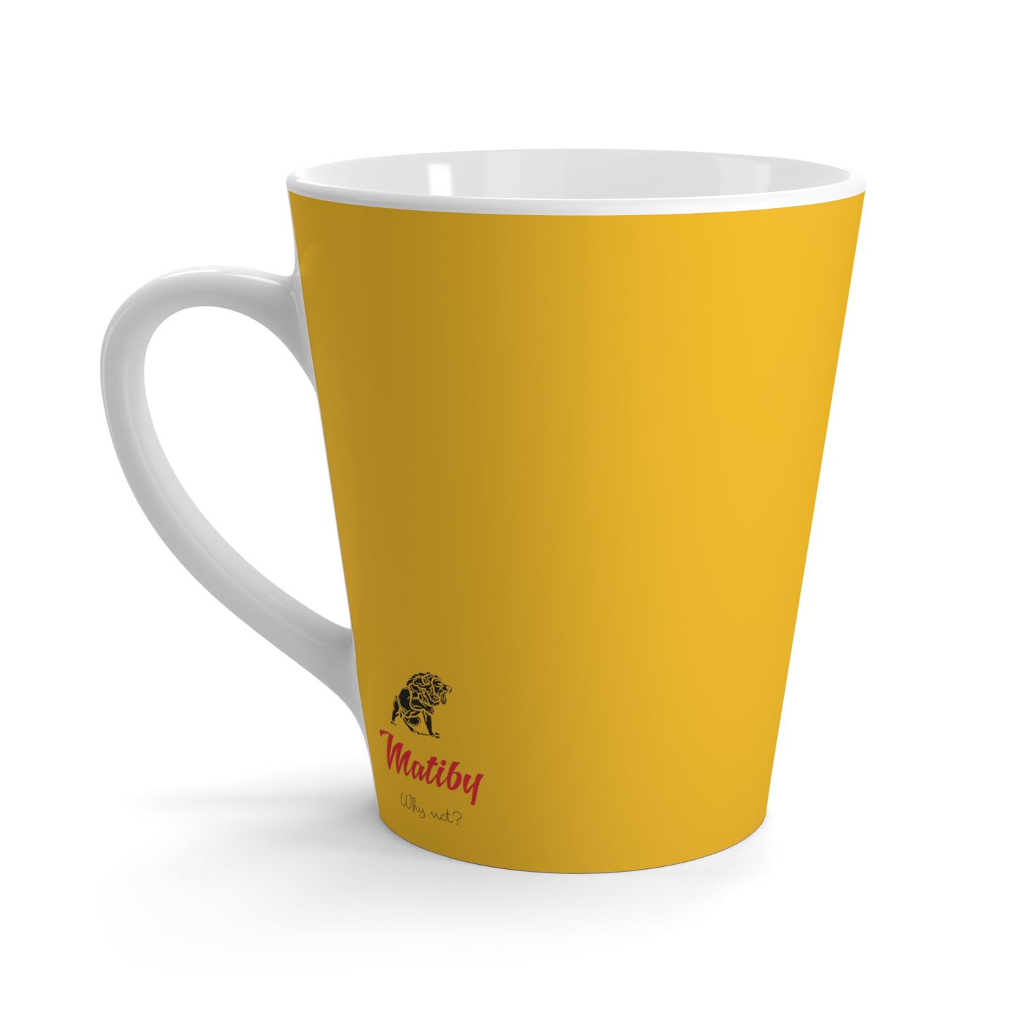 Matiby Lion Mug, Yellow