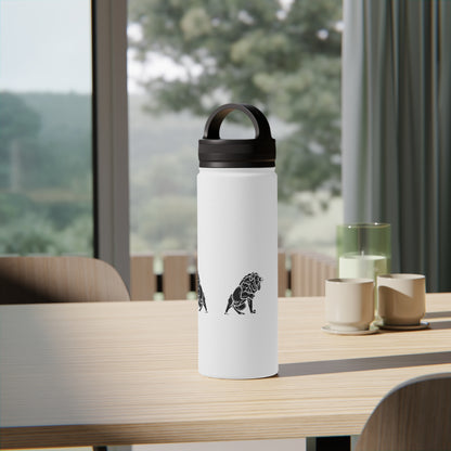 Matiby Stainless Steel Water Bottle, Handle Lid