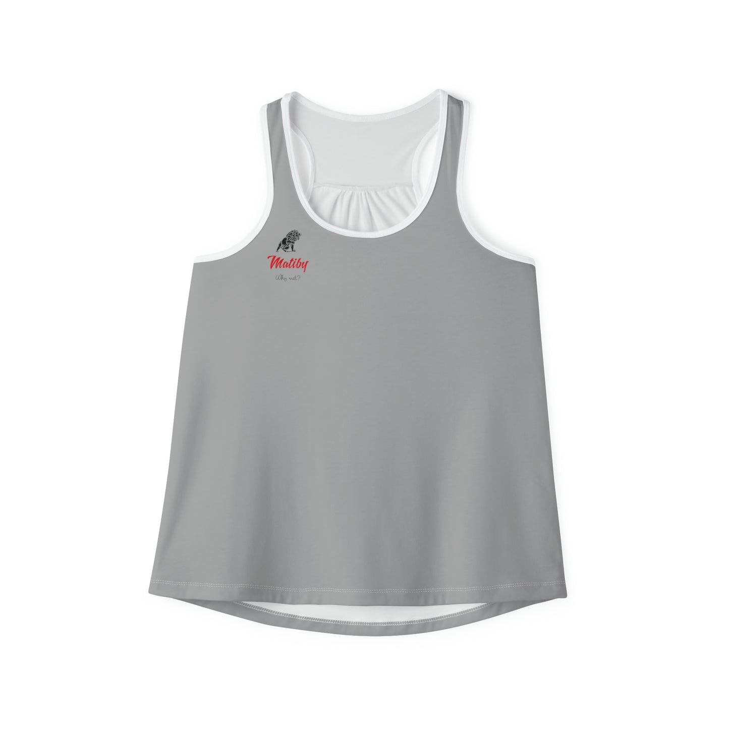 Women's Light Grey Tank Top (AOP)