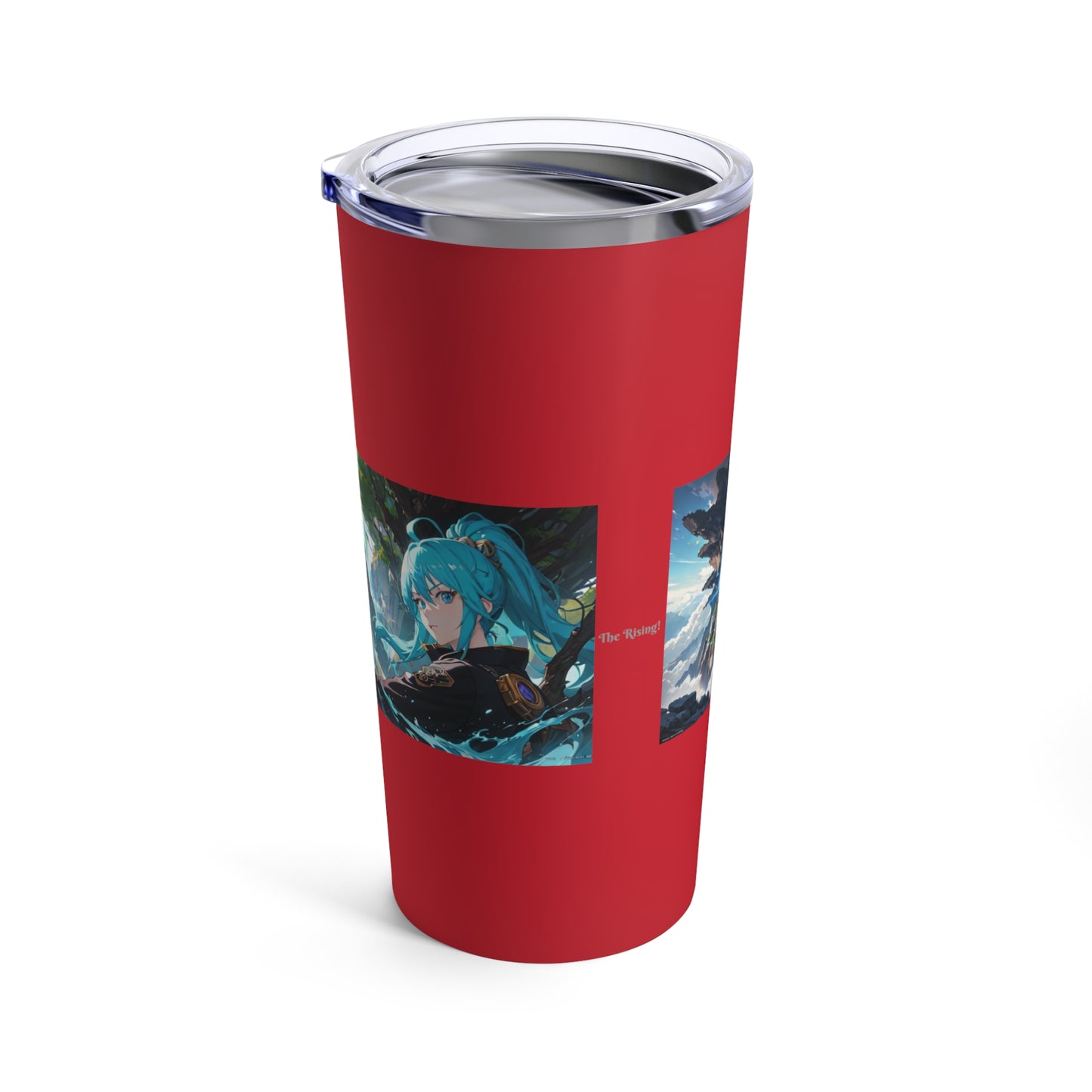 The Rising Tumbler 20oz, Dark Red