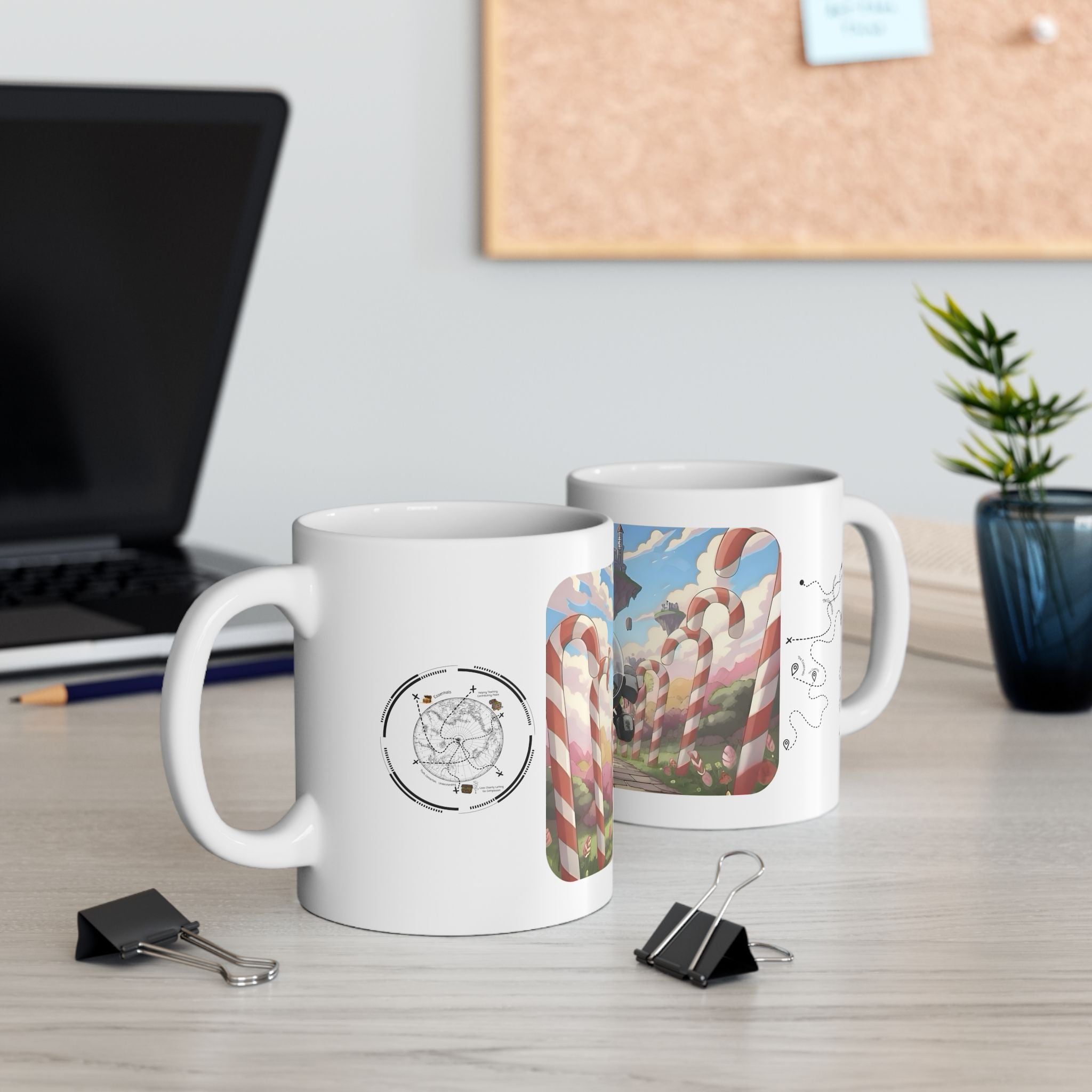 Kitten Carboodle White Ceramic Mug – Life’s Little Wonders Cup (11oz/15oz)