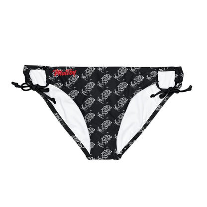 Matiby Lion Loop Tie Side Bikini Bottom (AOP)