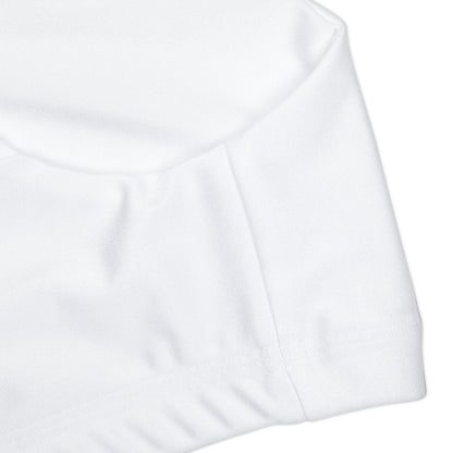 Girl's "Sunny Day" White Two Piece Swimsuit (AOP)