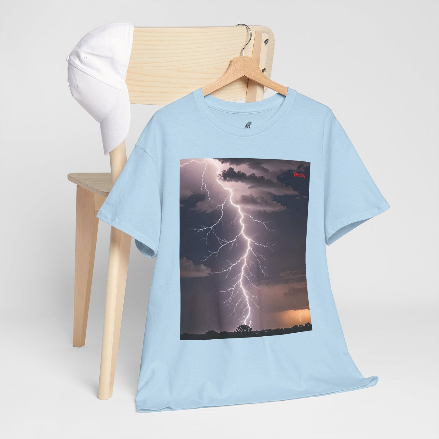 Lightning Style Unisex Heavy Cotton Tee