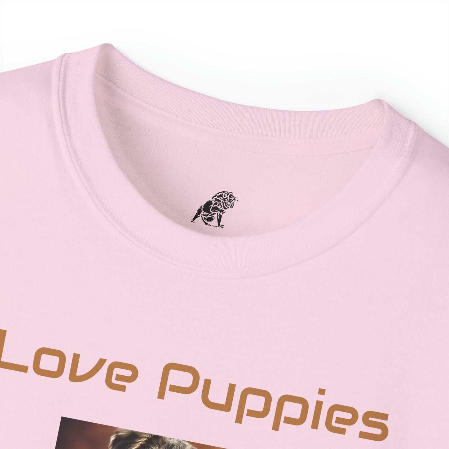 Matiby "I Love Puppies" Unisex Ultra Cotton Tee