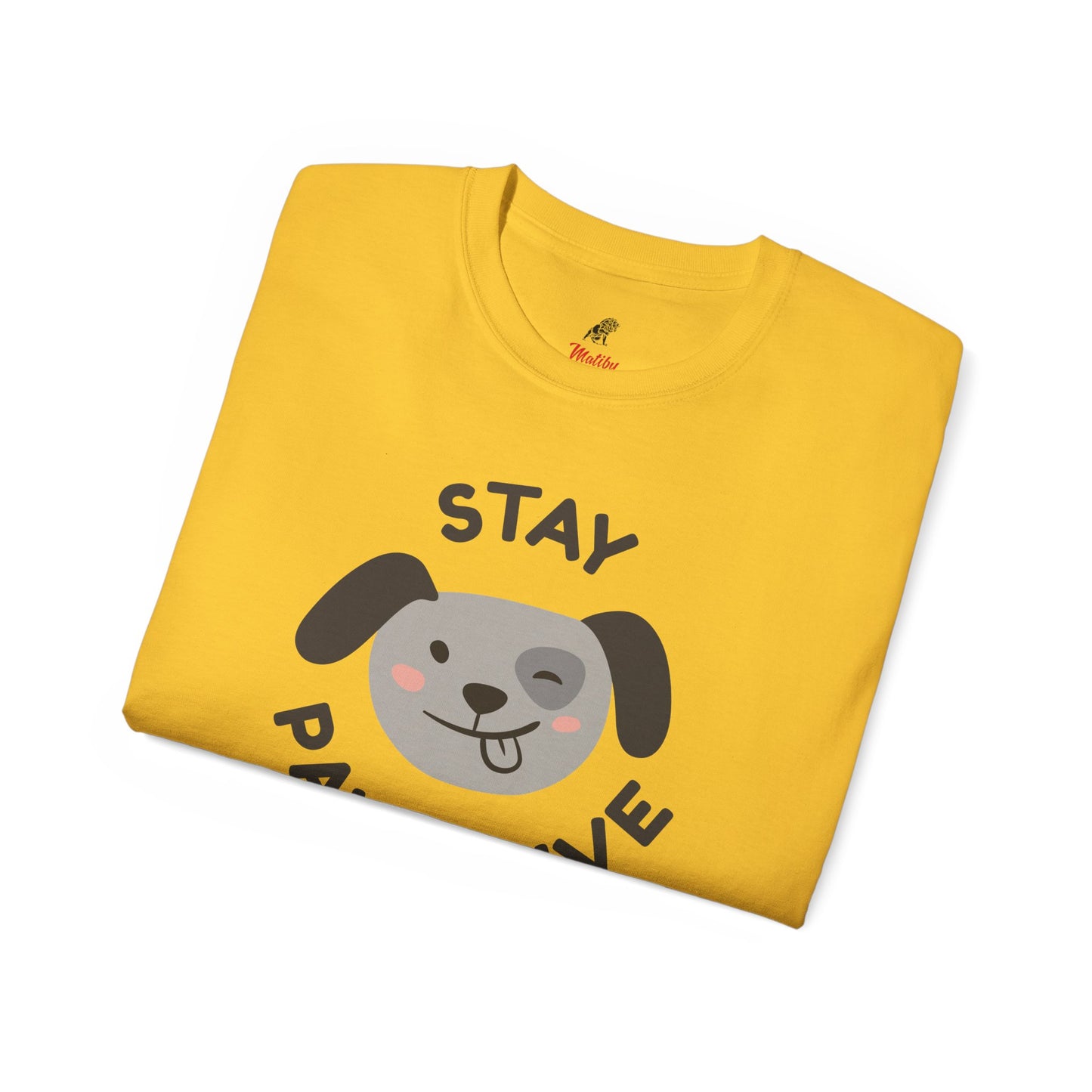 Stay Pawsitive Unisex Ultra Cotton Tee