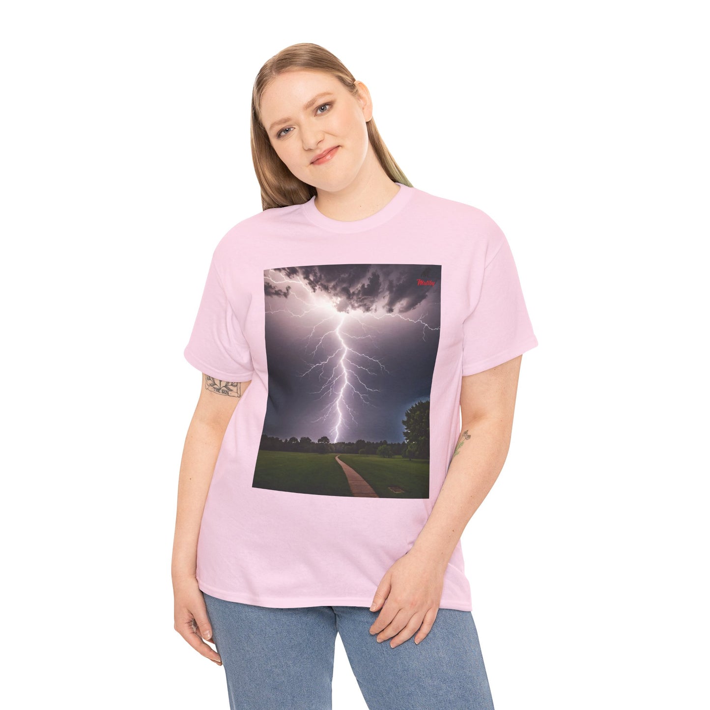 Lightning Style Unisex Heavy Cotton Tee