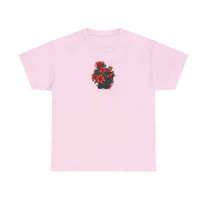 Matiby Floral Unisex Heavy Cotton Tee