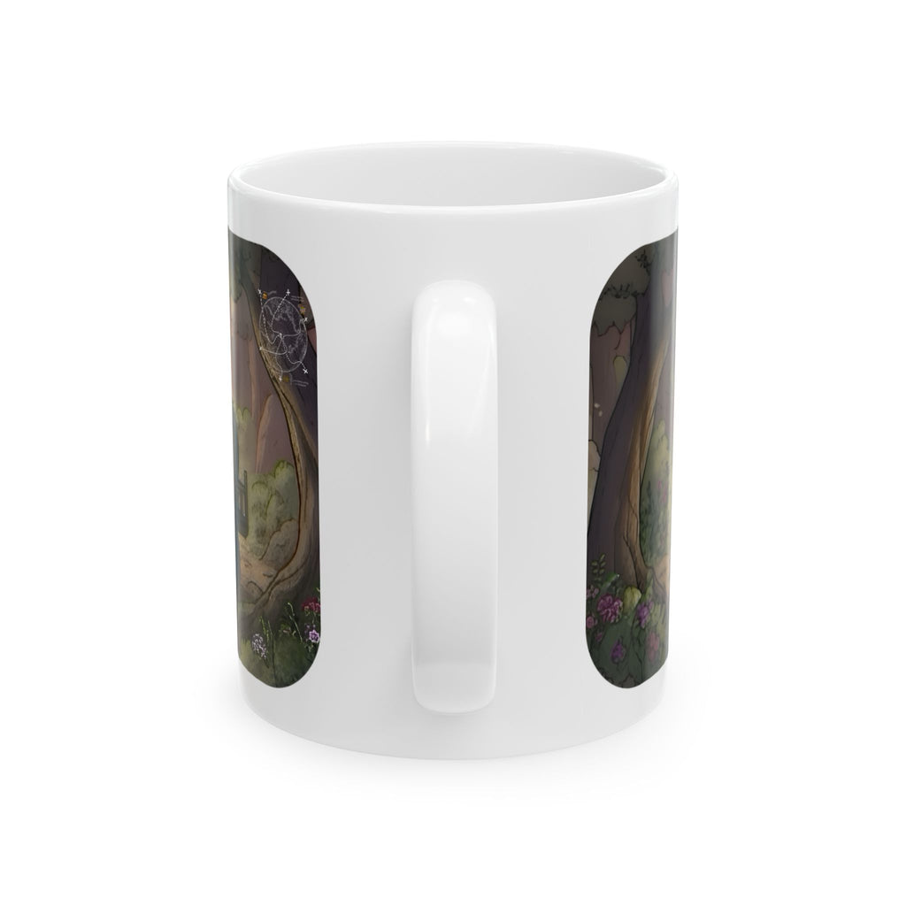 Adventure 4x4 Trucks #7, Construction Workers On The Go White Ceramic Mug — Find Your Path To The Essentials Cup (11oz & 15oz)
