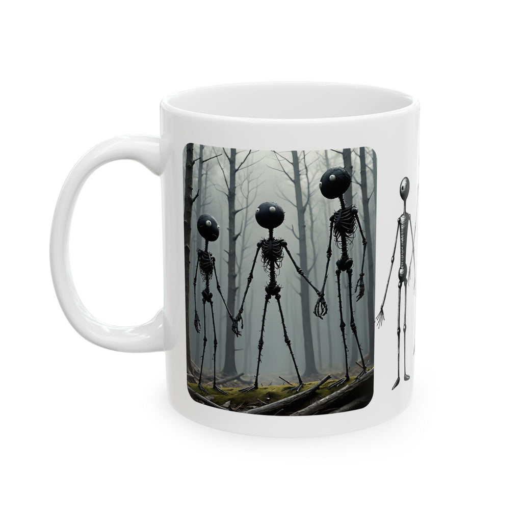 The Stick-To-It Species #10 White Ceramic Mug – Anatomy of Optimism Cup 11oz/15oz