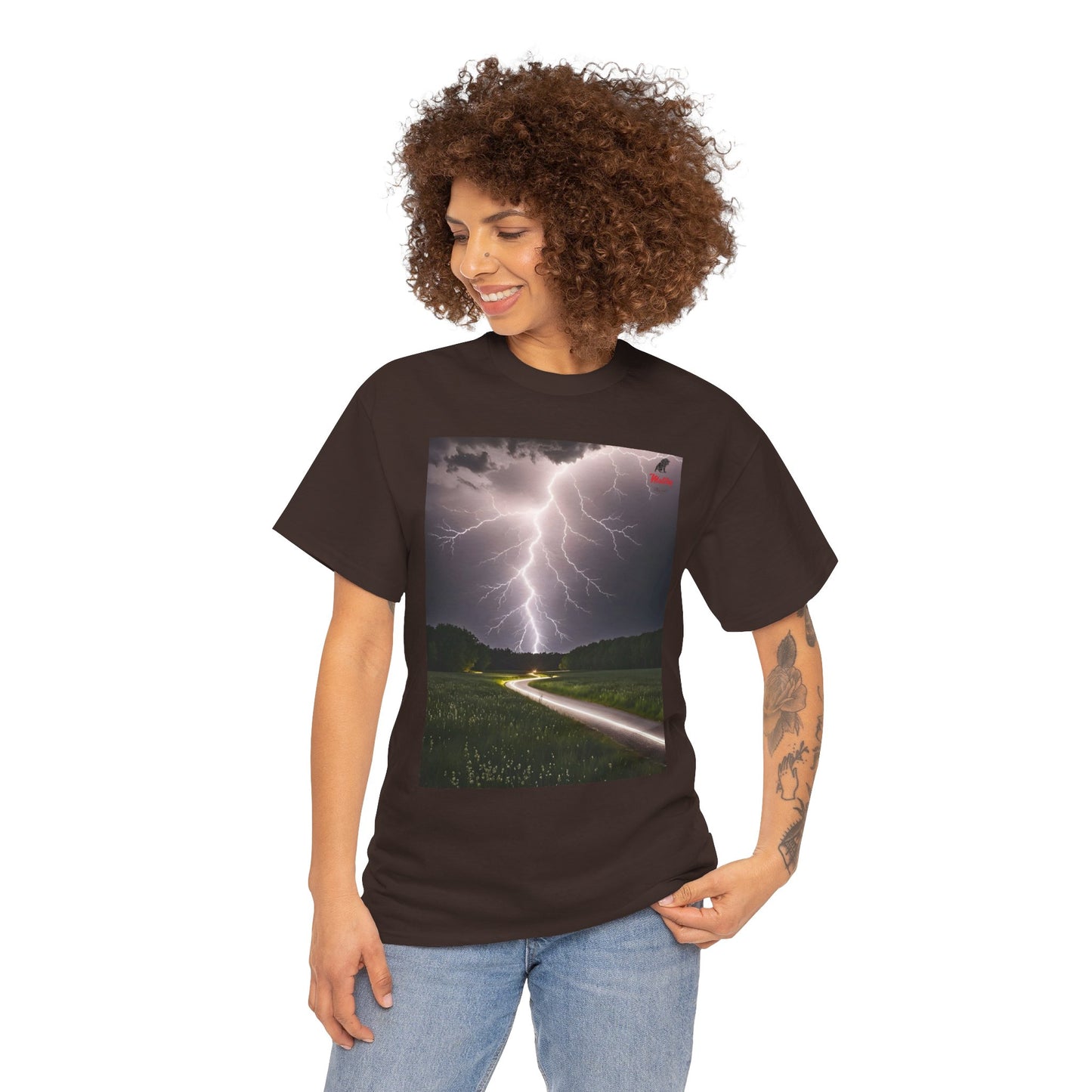 Lightning Style Unisex Heavy Cotton Tee