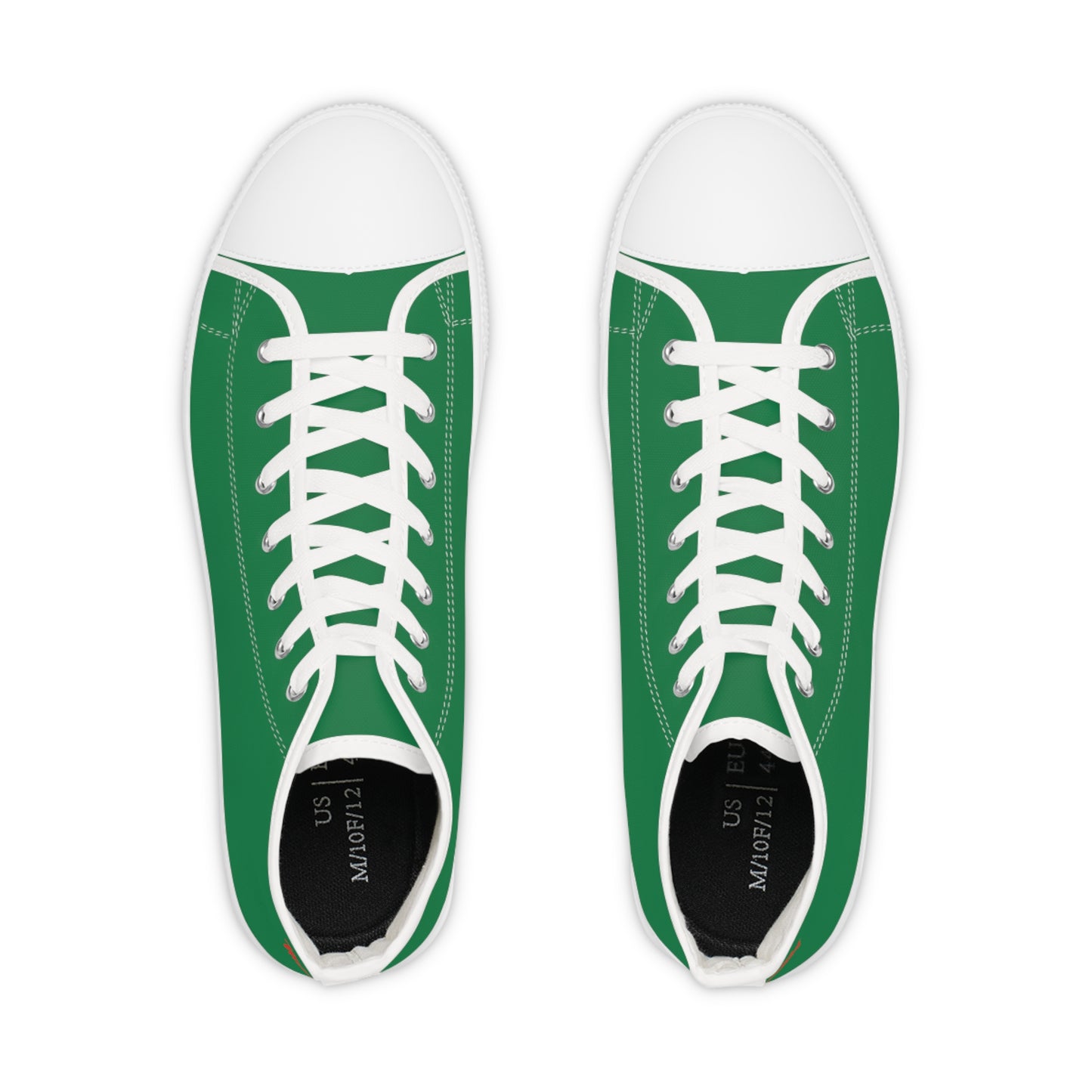 Men's Dark Green High Top Sneakers