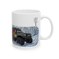 Adventure 4x4 Trucks #5, Stylist On Wheels White Ceramic Mug — Find Your Path To The Essentials Cup (11oz & 15oz)