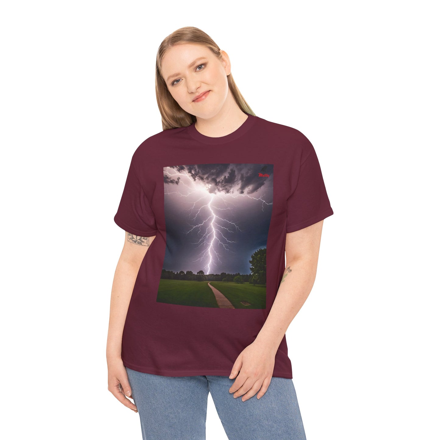 Lightning Style Unisex Heavy Cotton Tee