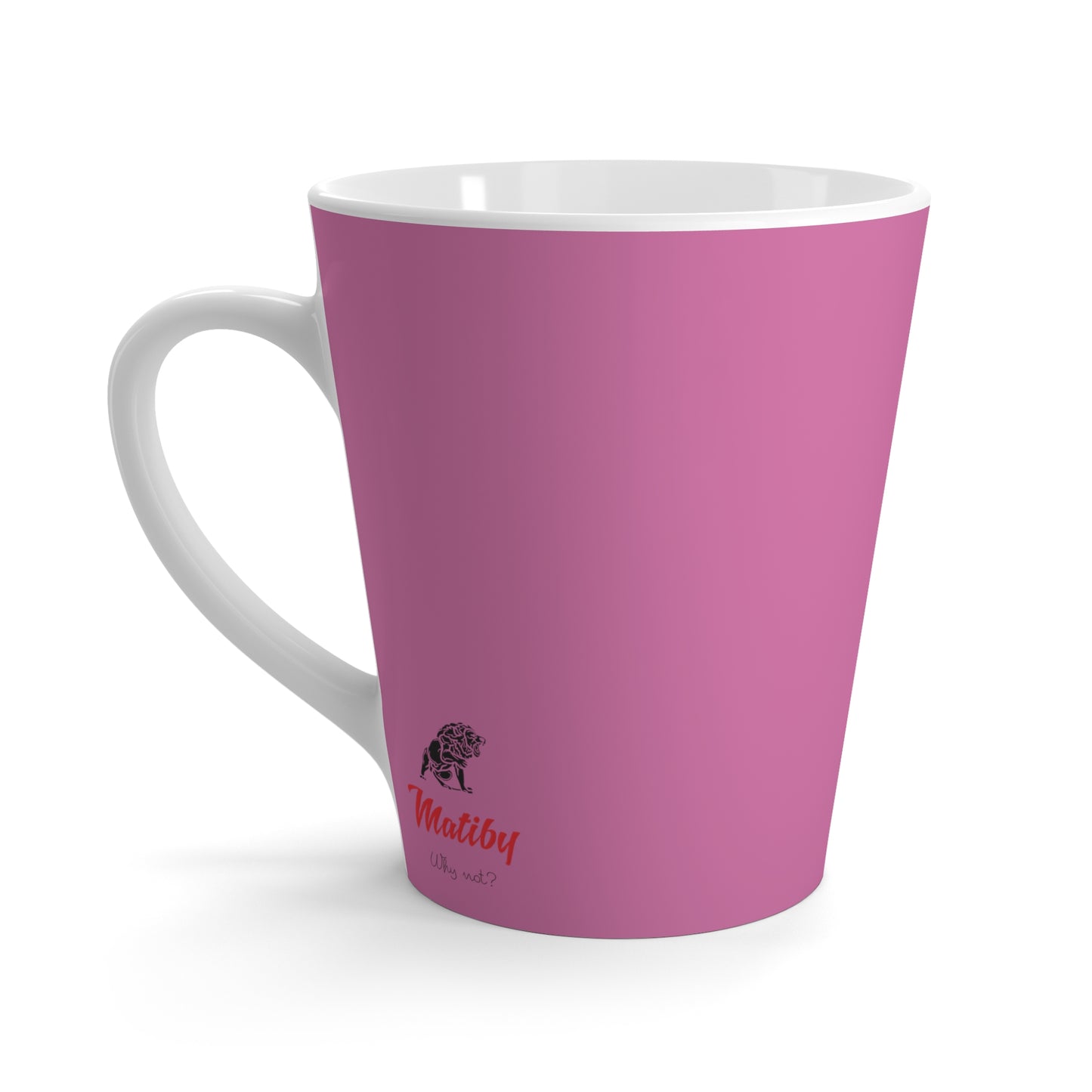 Matiby Lion Mug, Light Pink