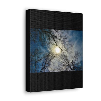 Sunup Black Canvas Gallery Wraps