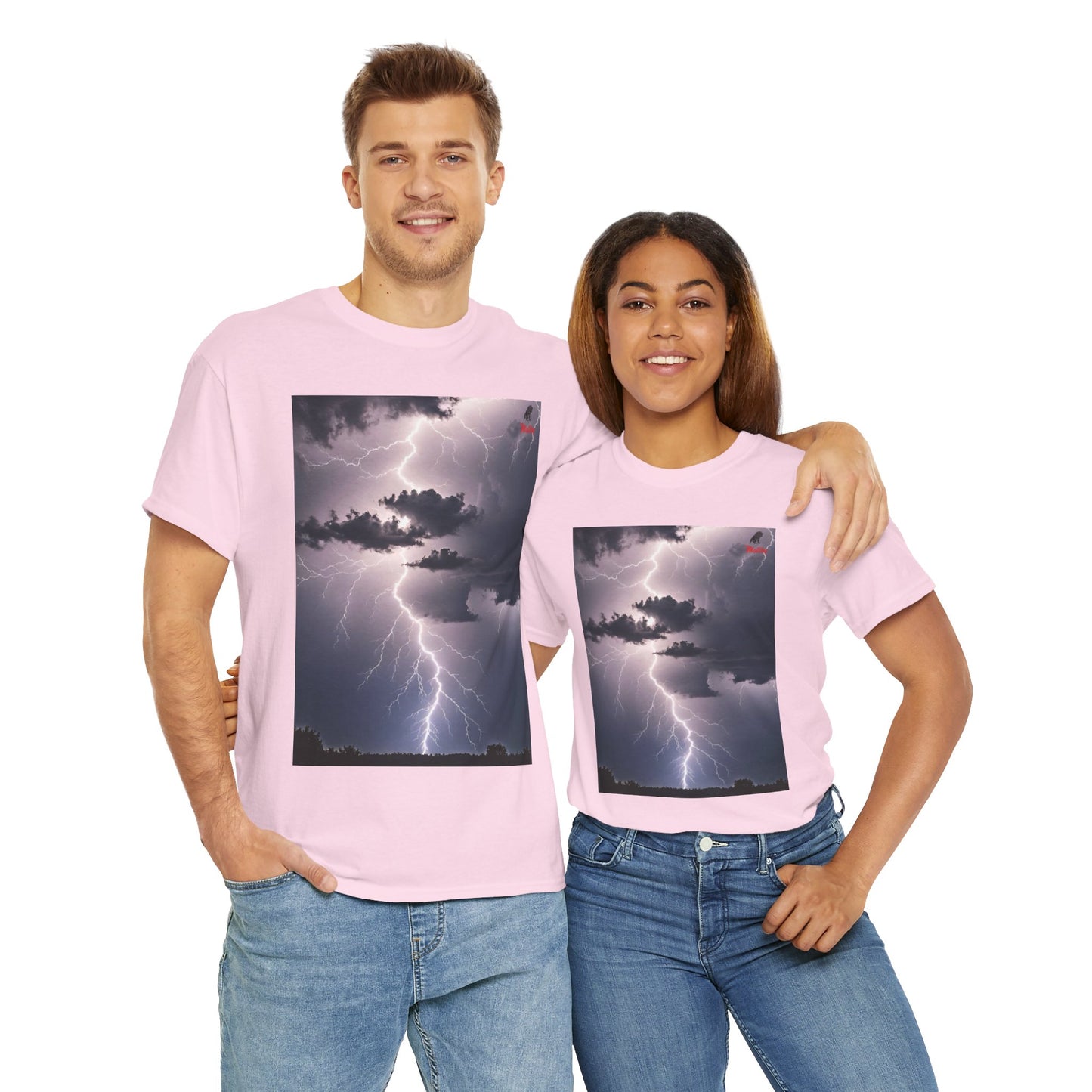 Lightning Style Unisex Heavy Cotton Tee