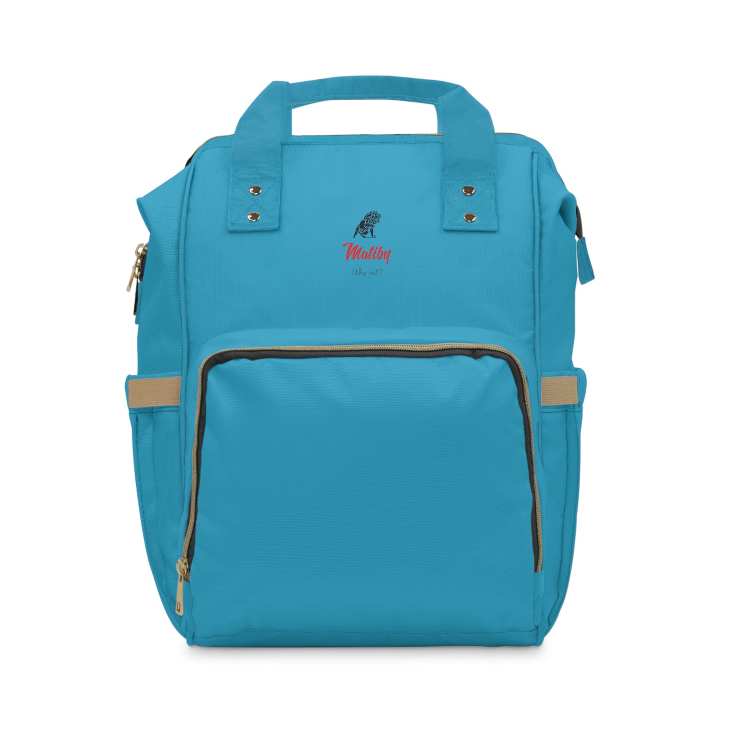 Multifunctional Diaper Backpack Turquoise