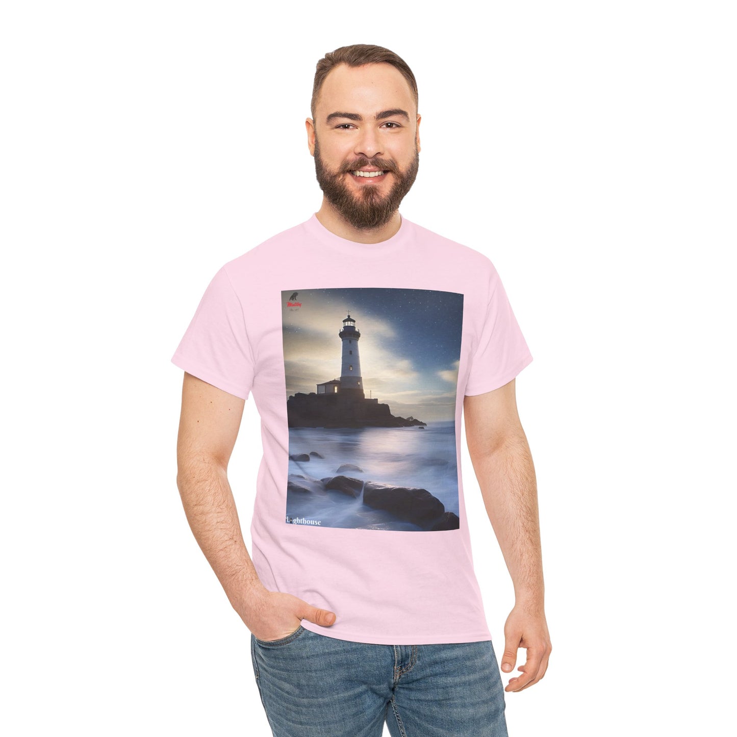 Lighthouse Unisex Heavy Cotton Tee