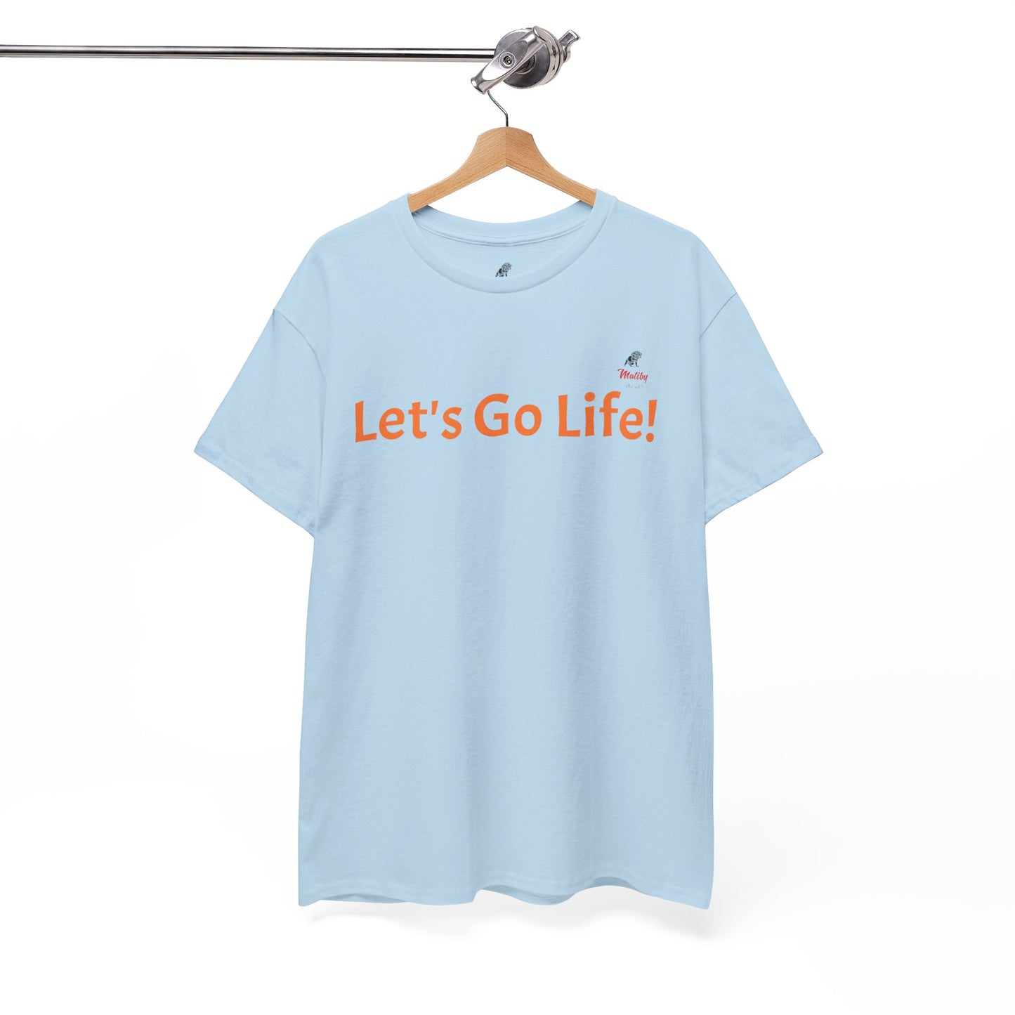 Let's Go Life! Unisex Heavy Cotton Tee