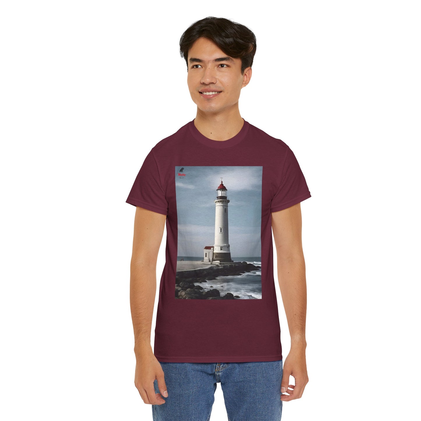 Lighthouse Unisex Heavy Cotton Tee