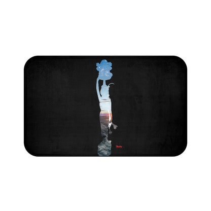 Vol-Subs Black Bath Mat