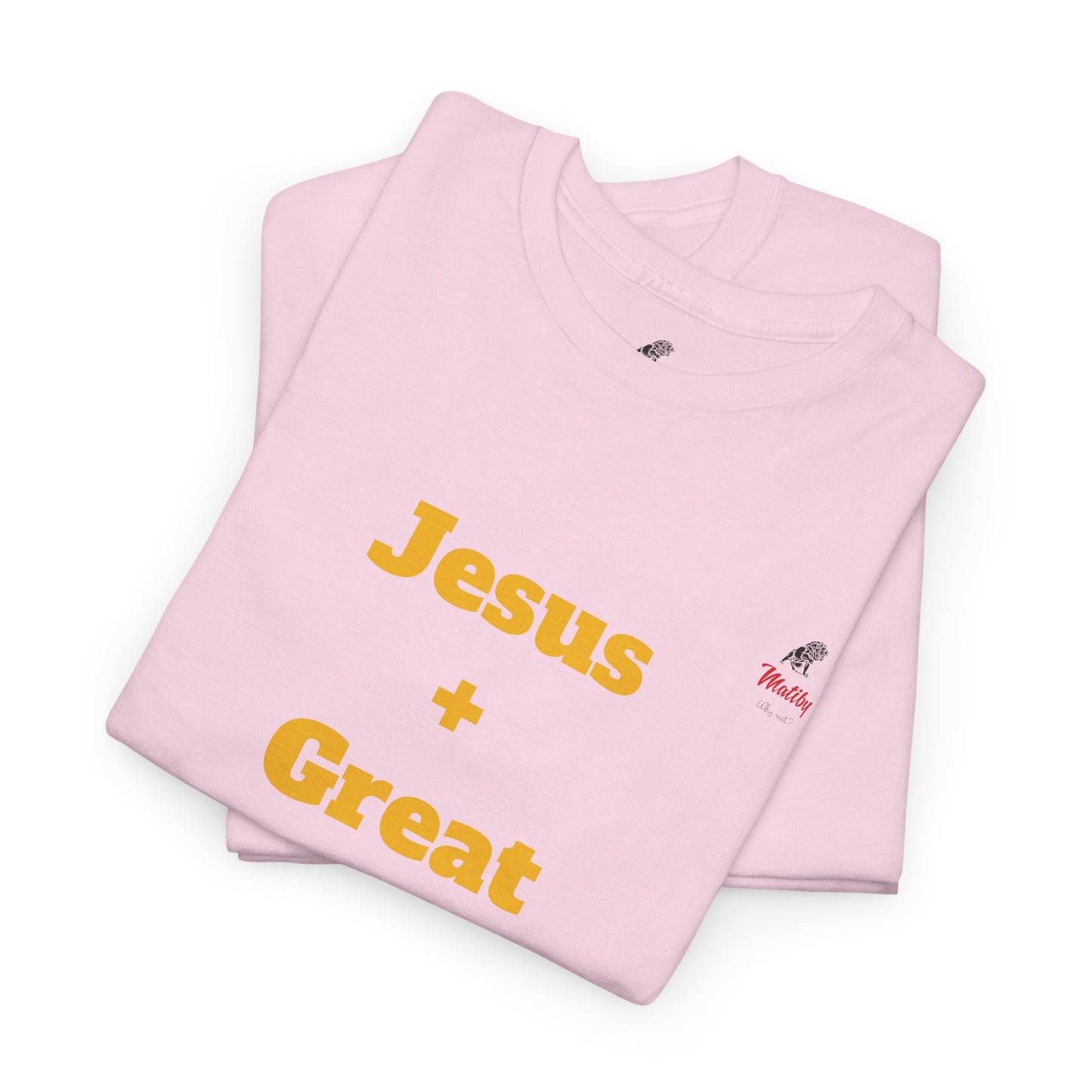 Jesus+Great Commission Unisex Heavy Cotton Tee