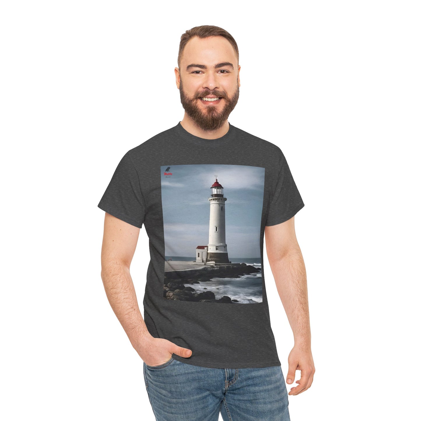 Lighthouse Unisex Heavy Cotton Tee