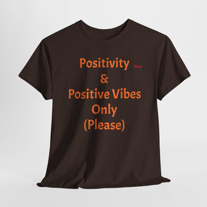 Positivity Unisex Heavy Cotton Tee