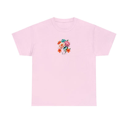 Matiby Floral Unisex Heavy Cotton Tee