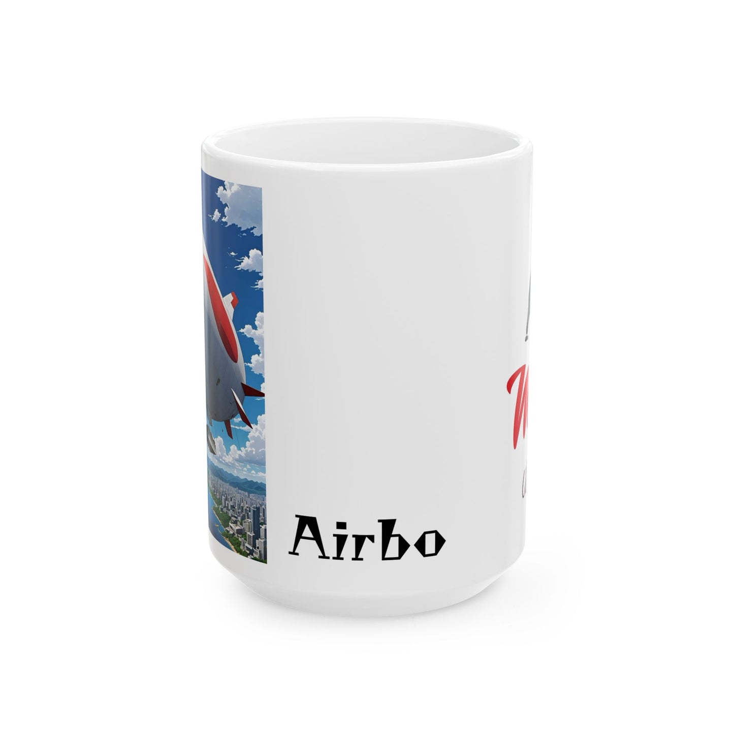 Matiby Airbo Ceramic Mug, (11oz, 15oz)