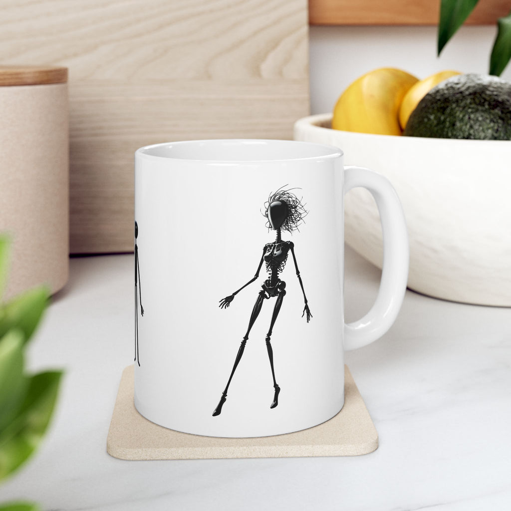 The Stick-To-It Species #15 White Ceramic Mug – Anatomy of Optimism Cup 11oz/15oz