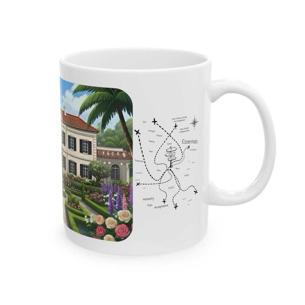 Cozy Architecture & Dreamy Landscapes #32 White Ceramic Mug – Homes Home Sweet Home Cup (11oz/15oz)