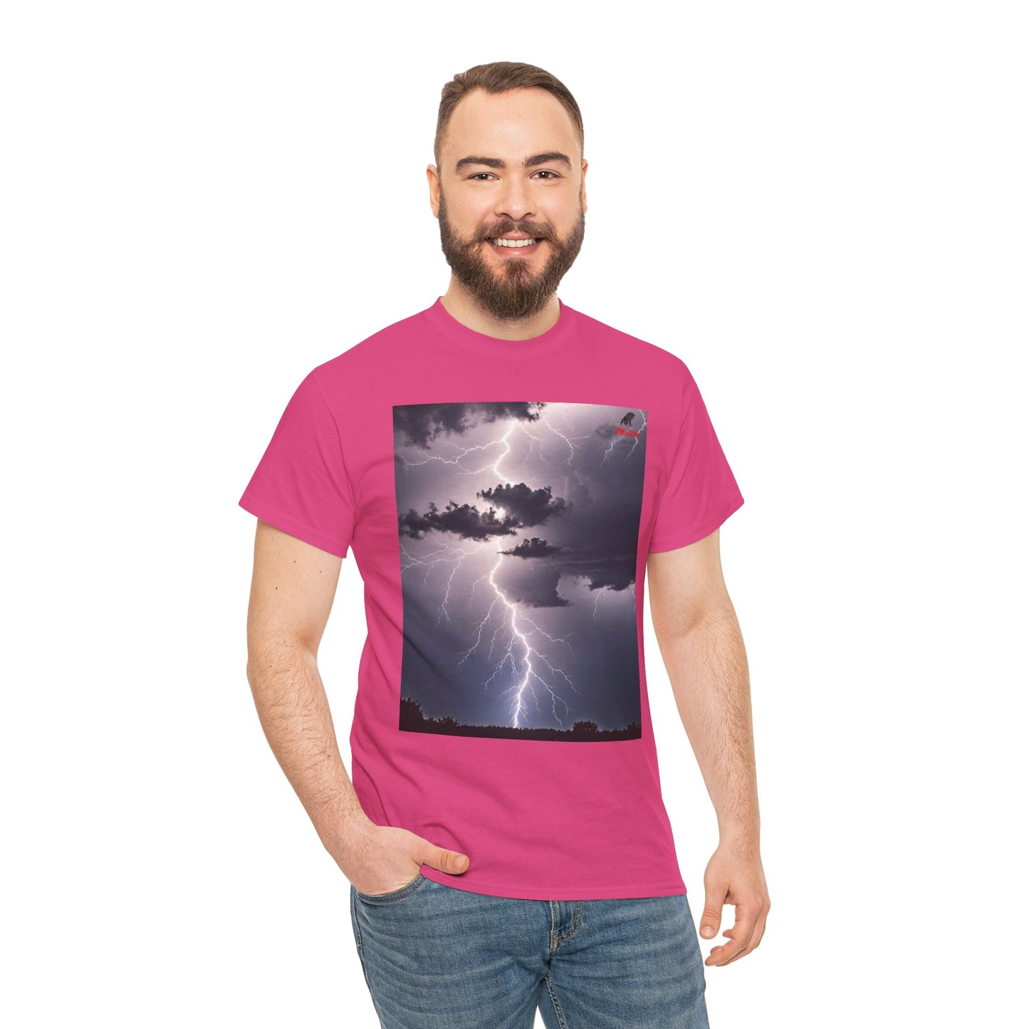 Lightning Style Unisex Heavy Cotton Tee