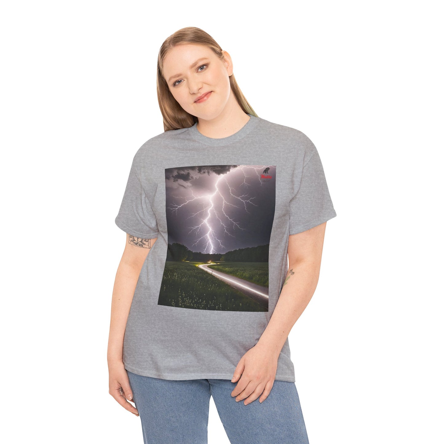 Lightning Style Unisex Heavy Cotton Tee