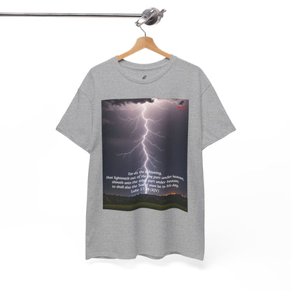 Lightning Style Son of man Unisex Heavy Cotton Tee