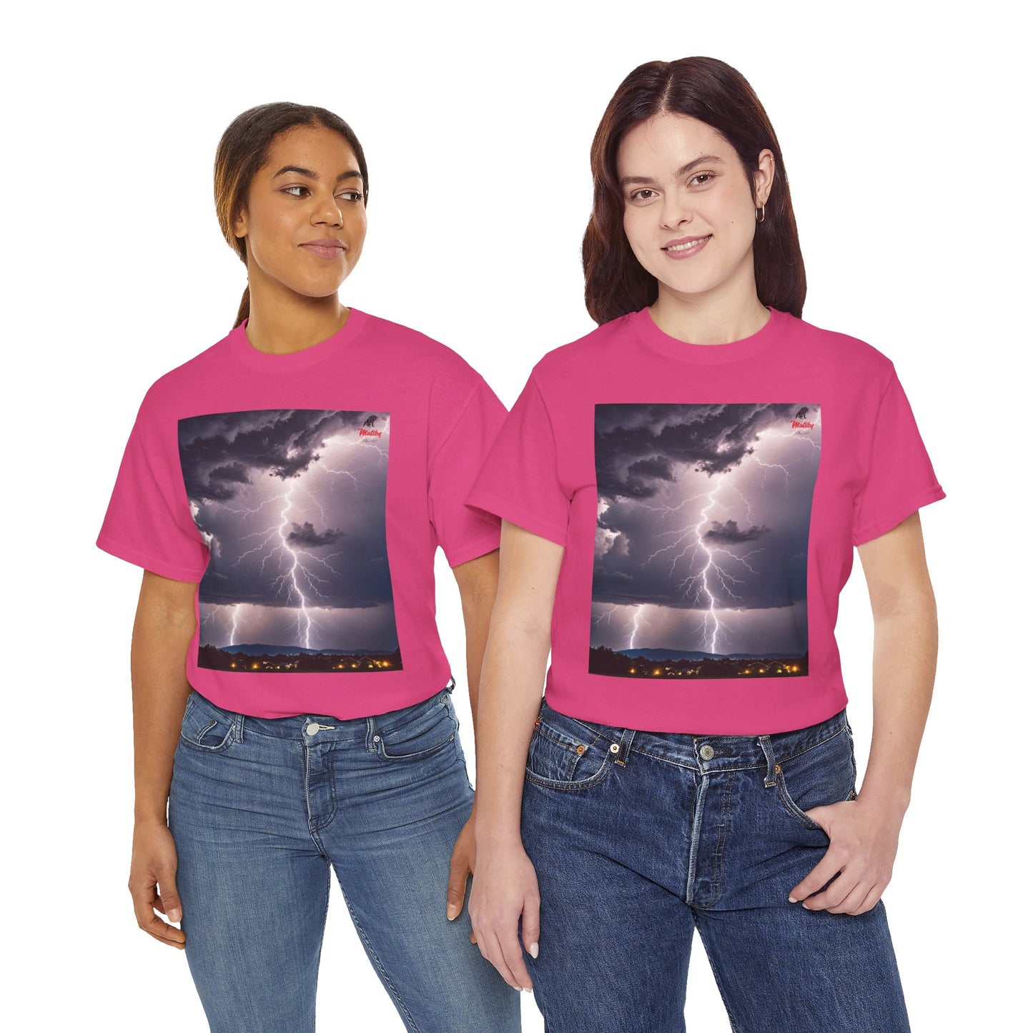 Lightning Style Unisex Heavy Cotton Tee