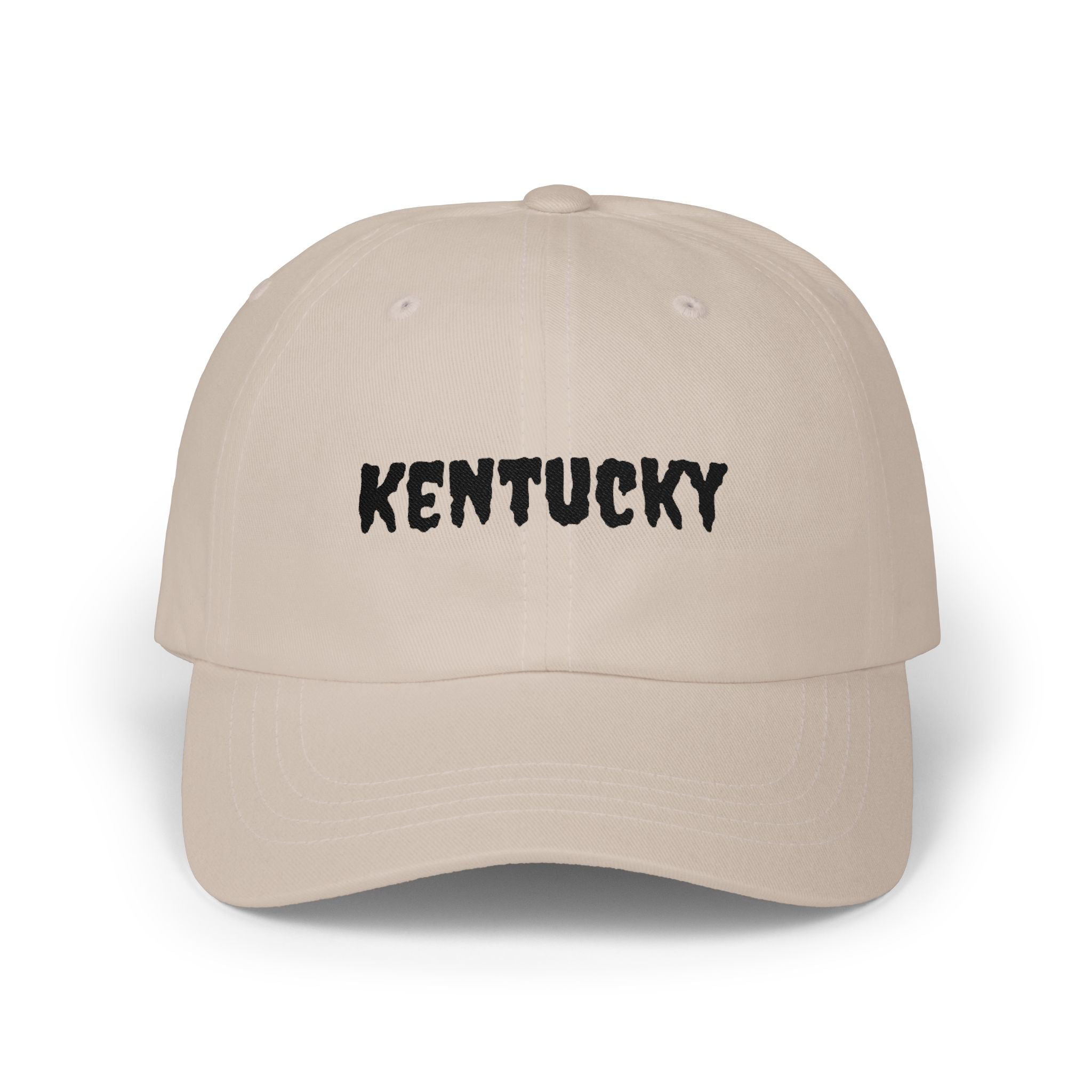 Kentucky United States of America Black Embroidered Classic Dad Cap | KY 15th USA Baseball Hat