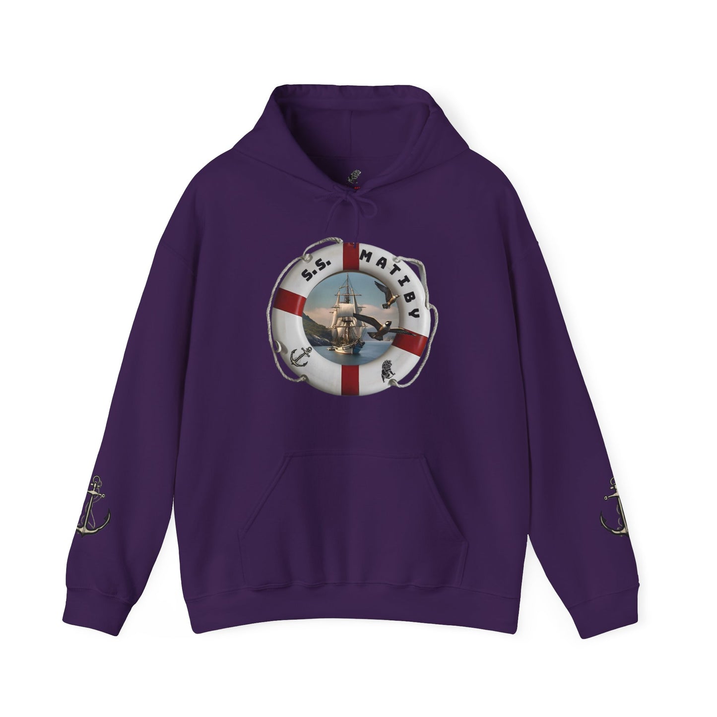 Nautical S.S. Matiby Unisex Heavy Blend™ Hooded Sweatshirt