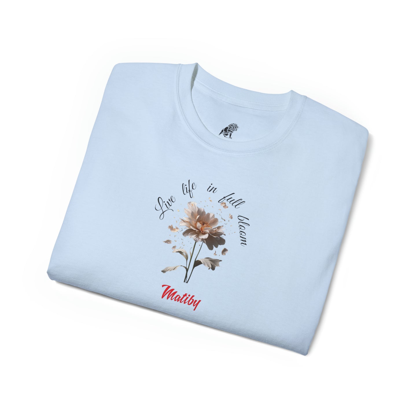 Matiby Amy's Special Flower Bloom Unisex Ultra Cotton Tee