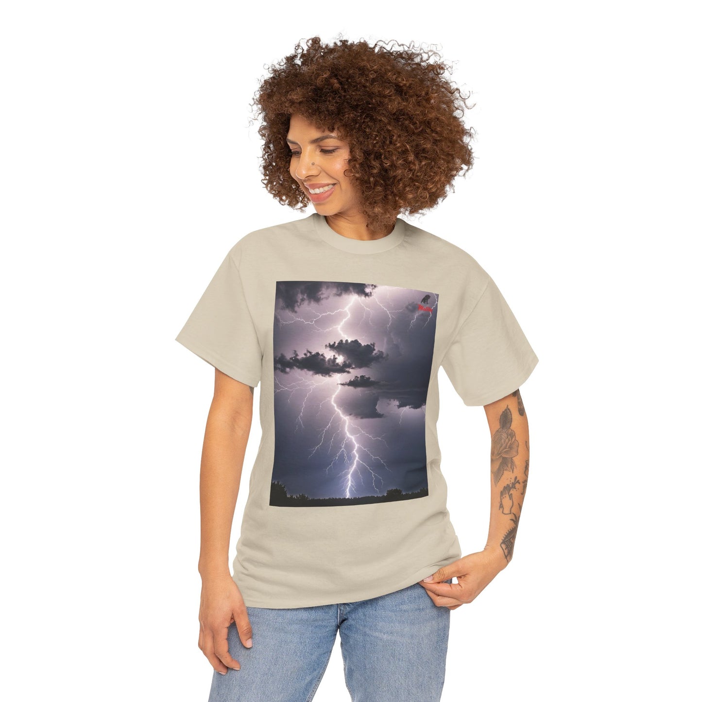 Lightning Style Unisex Heavy Cotton Tee