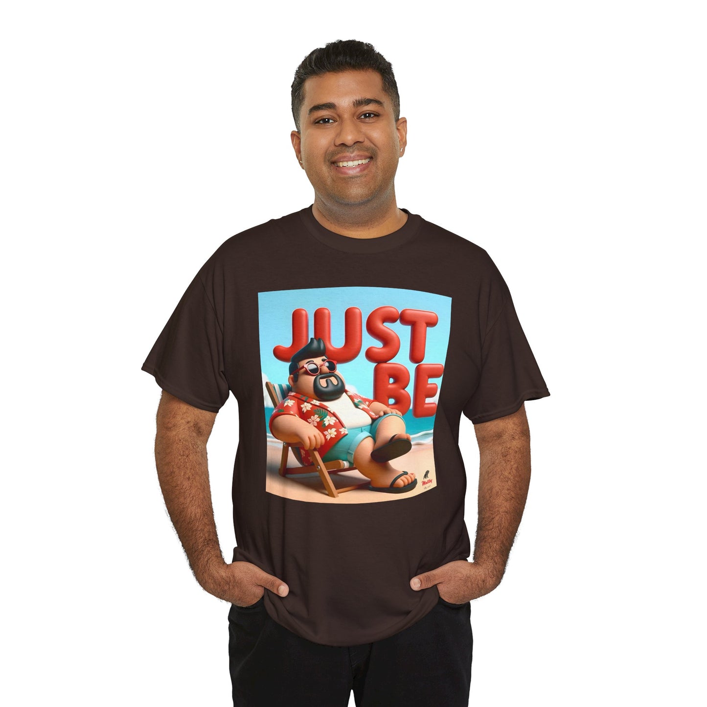 Just Be Unisex Heavy Cotton Tee