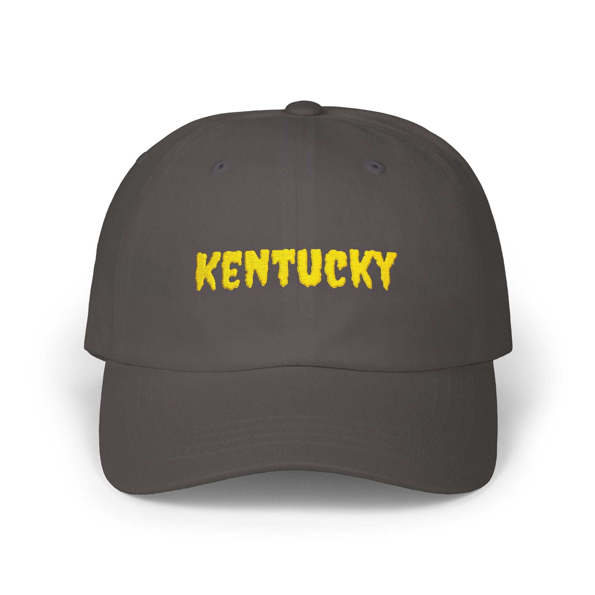 Kentucky United States of America Gold Embroidered Classic Dad Cap | KY 15th USA Baseball Hat