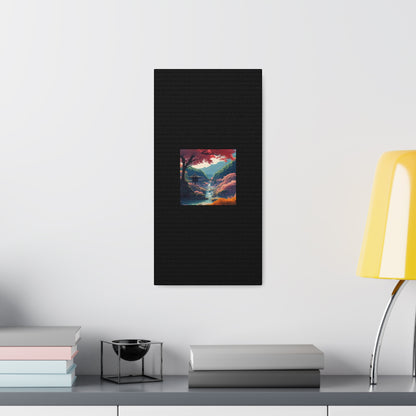 Artzy Scenic Black Canvas Gallery Wraps