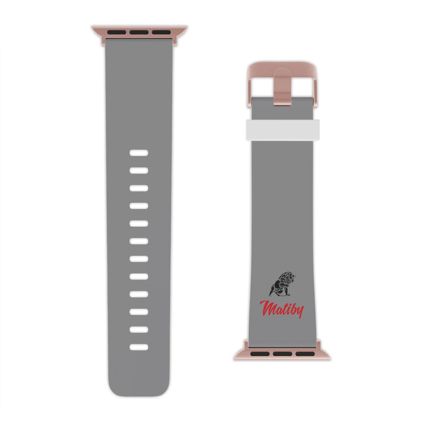 Matiby Grey Watch Band for Apple Watch