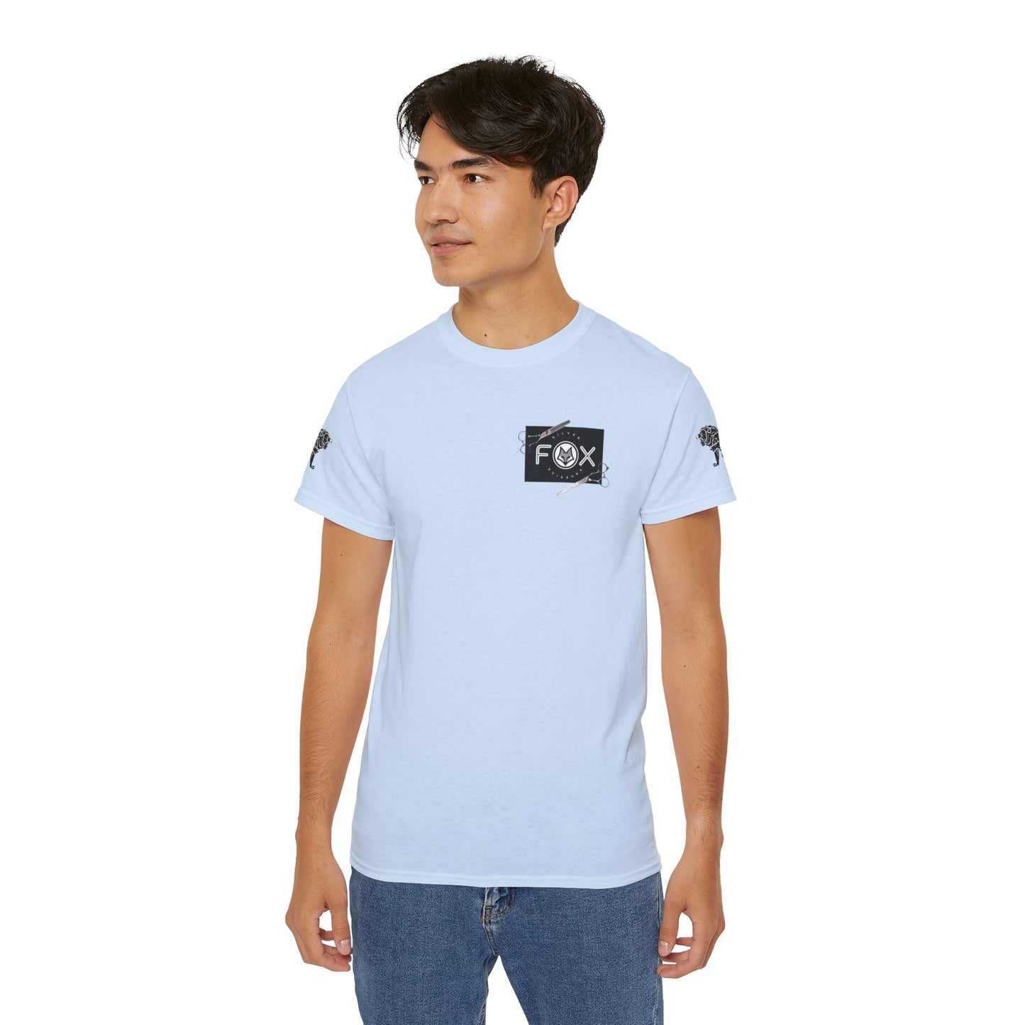 Matiby & Silver Fox Scissors Unisex Ultra Cotton Tee