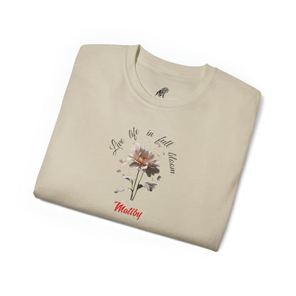 Matiby Amy's Special Flower Bloom Unisex Ultra Cotton Tee