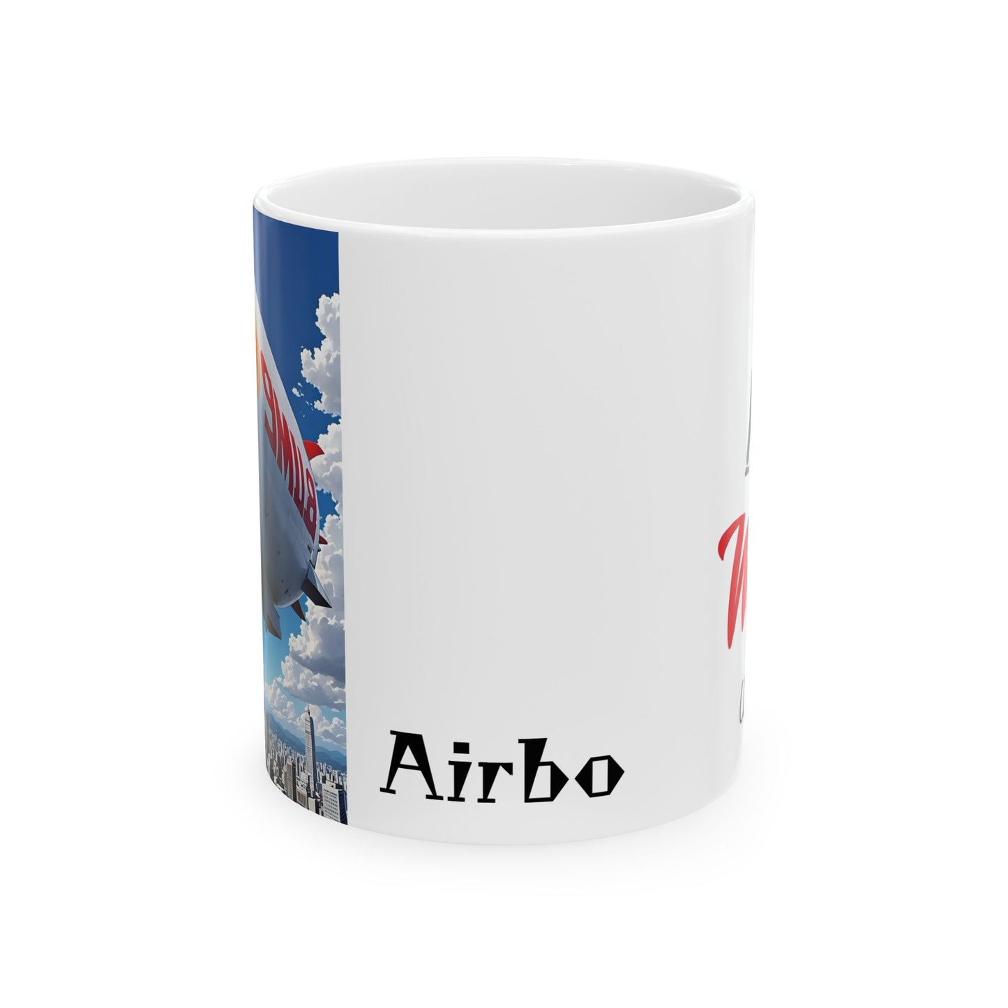 Matiby Airbo Ceramic Mug, (11oz, 15oz)