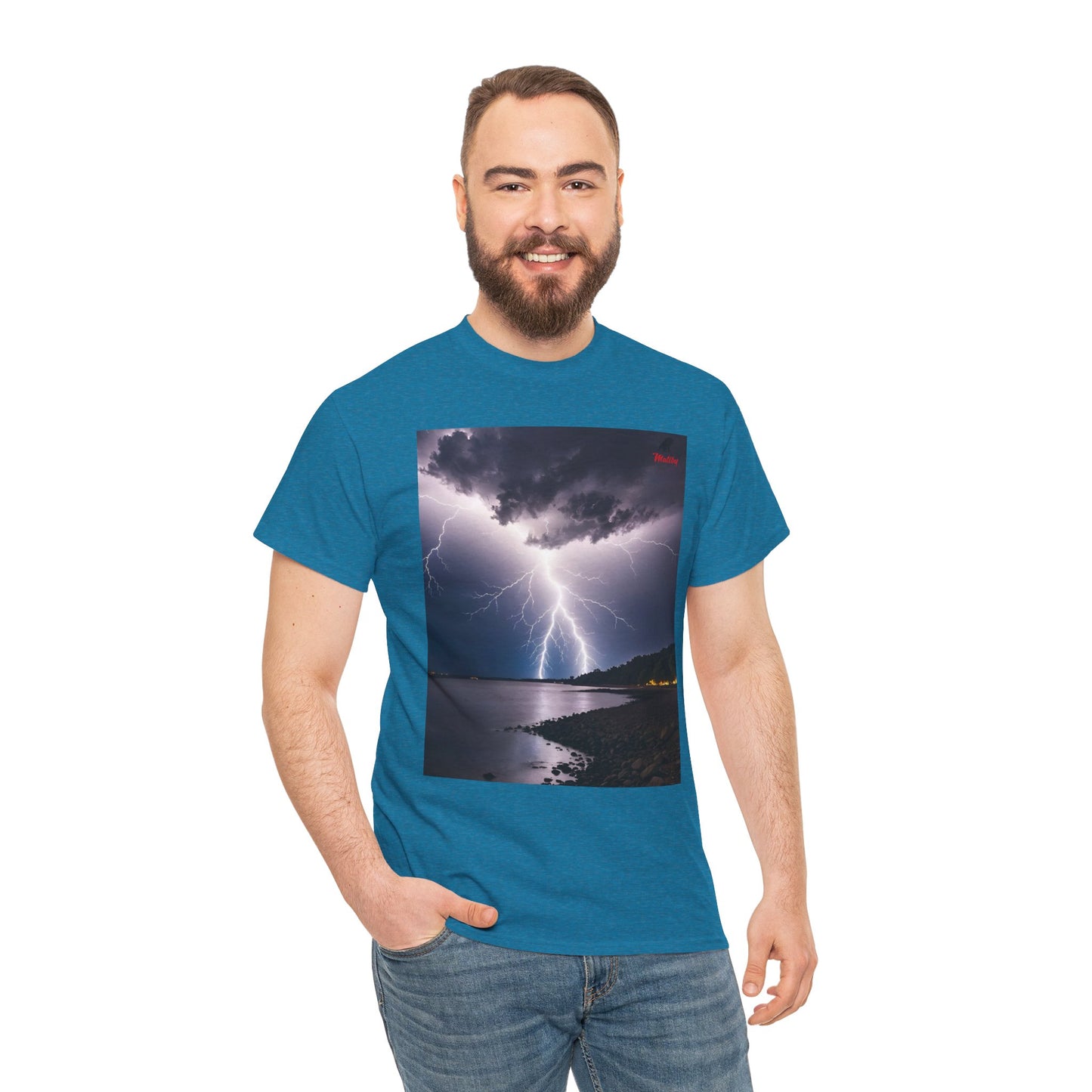 Lightning Style Unisex Heavy Cotton Tee